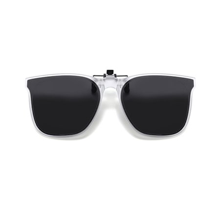 Vikbara Clip-On Solglasögon - Polariserade