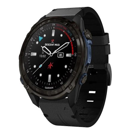 Bestseller Læder Urrem Kompatibel med Garmin Descent Mk3i 43mm