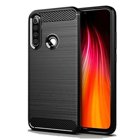 Huawei P Smart Z - Flexibel Carbon Mjuk TPU Skal - Svart