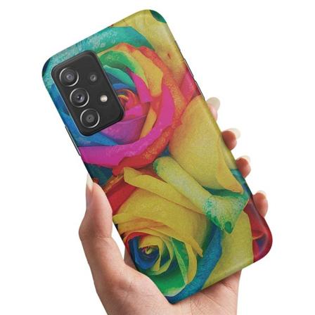 Samsung Galaxy A32 5g - Skal / Mobilskal Färgade Rosor