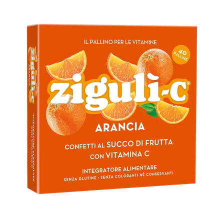 Ziguli C Arancia 40 Confetti