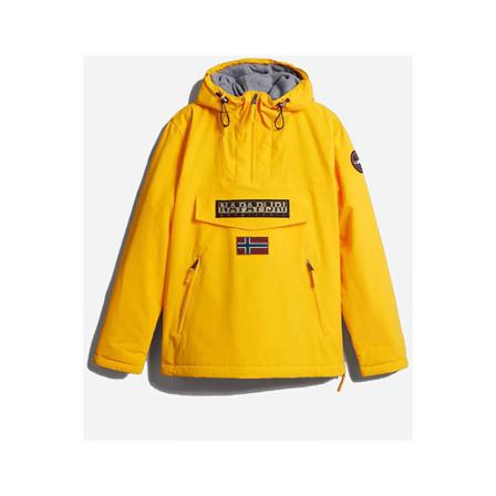Napapijri, Rainforest Pocket 2 Anorak Jacket Na 4Gmd YE1 Żółty, Mężczyzna, Rozmiar: L