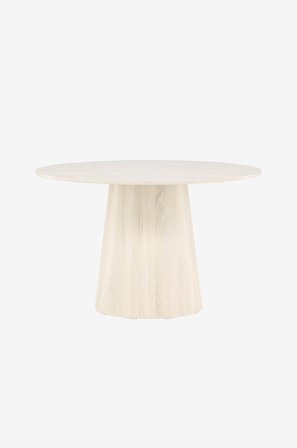 Venture Home - Lanzo Runt matbord - Vit - Matbord - Från Homeroom