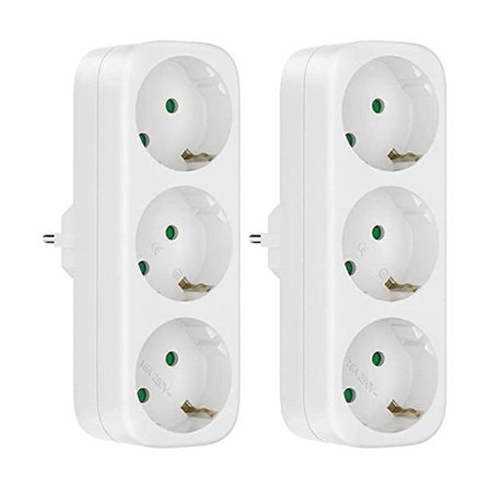 Multikontakt Utan Kabel, 250v/16a Uttag Adapter, Bärbara Uttag, 3680w Konverteringsuttag Eu Pl-I Lager