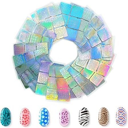 Neglekunst Negle Stencil, Negle Stencil, Vinyl Stencils til Neglekunst