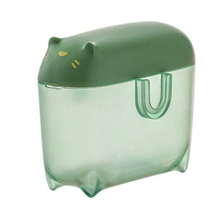 Katt Data Kabel Förvaringslåda Katt Kabel Förvaringslådor för Laddningskabel Trådbundna Hörlurar Grön