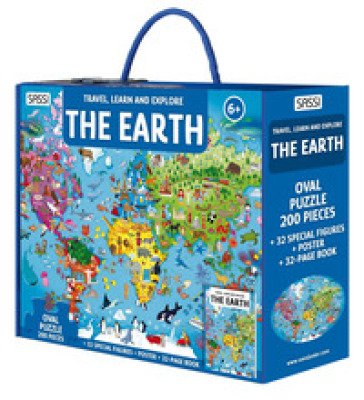 The Earth. Travel, learn and explore. Nuova ediz. Con oval puzzle. Con 32 special figures. Con Poster Ester Tomè
