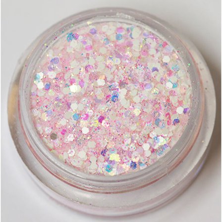 Nail glitter - Mix - Fairy flossy - 8ml - Glitter