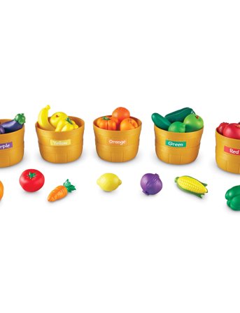 Learning Resources Farmer's Market Colour Sorting Set - Yellow - ONE SIZE