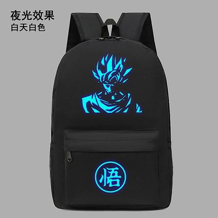 Lysende Dragon Ball Rygsække Usb Udendørs Kvinder Mænd Goku Laptop Skole Tasker Rejse Kapacitet Mochila Escolars