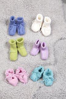 Beskrivning Babysockor - Svarta Fåret
