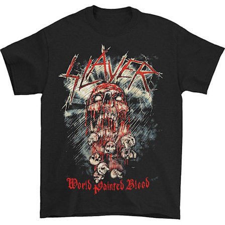 Slayer World Painted Blood Skull T-shirt