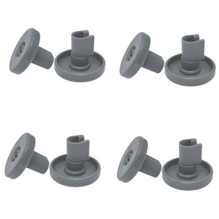 8 st Diskmaskinskorg Hjul Kompatibel Aeg Favorit Privileg Zanussi Diskmaskin Reservdelar Tillbehör