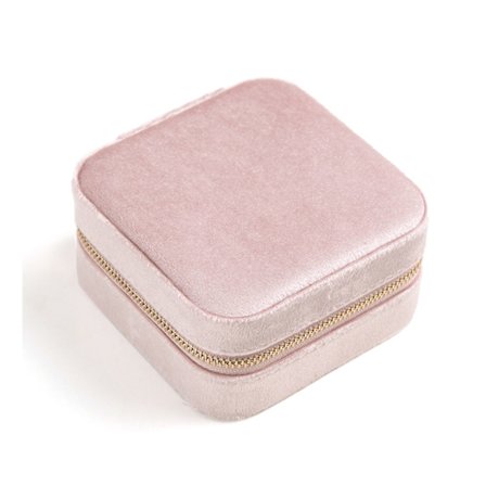 Pcs Plysch Sammet Reseväska Smyckesorganisatör | Resesmycken