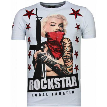 Local Fanatic - T-shirts - Vit - Herr - Storlek: S, Herr, Storlek: S