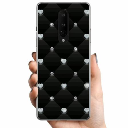 Oneplus 8 Tpu Mobilskal Bling Heart