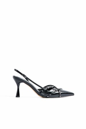 NA-KD - Stud Detailed Pumps - Høyhælte sko - Svart - EU 38