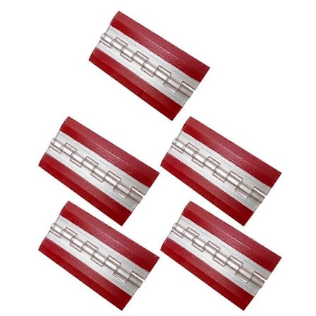 5 stk. Akrylhængsler Klare Foldehængsler Mini Kassehængsler Gennemsigtige Hængsler