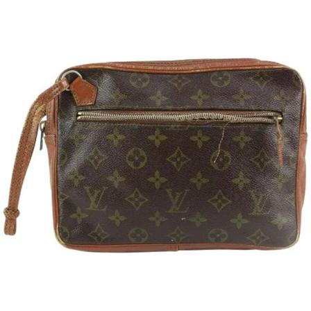 Louis Vuitton Vintage, Pre-owned Canvas louis-vuitton-bags Bruin, Dames, Maat:ONE Size
