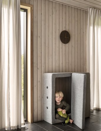 By KlipKlap Kk Play Fold Square - Multi Grey W. Grey - Grey - ONE SIZE