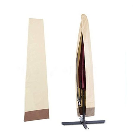 Paraplybetræk, 600D Oxford Vandtætte Beskyttende Betræk til Haveparaplyer med Anti-UV (200x60x55cm)