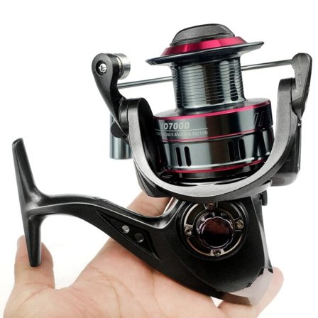 Spinning Fiske Reel Max Drag 12 kg 5,2:1 Hög Speed Metal Spool