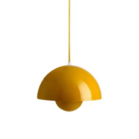 Riippuvalaisin Lämmin Valonlähde Ruokailutilaan Makuuhuoneeseen Keltainen