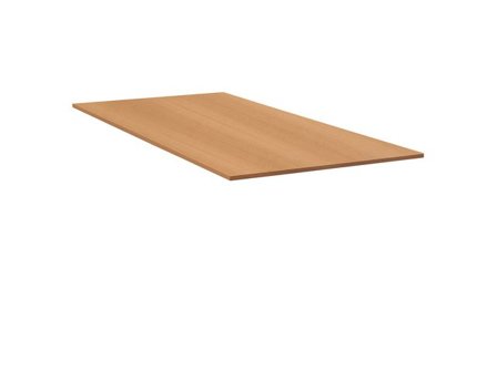 LANAB DESIGN Bordsskiva rak 120x80 bok - Lyreco - Kontorsmöbler och inredning - Bord och hurtsar - Bordsskiva