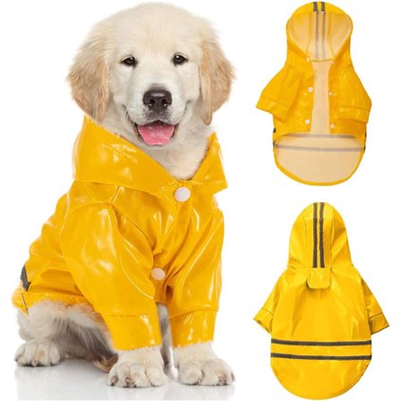 Hunde Regnjakke Hunde Regnjakke Hunde Regnjakke Hettelue Hunde Regnjakke med