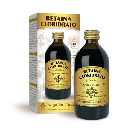 Dr.Giorgini Betaina Cloridrato Liquido Analcolico 200ml