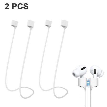 2 par Airpods-rem til AirPods, hvid rem