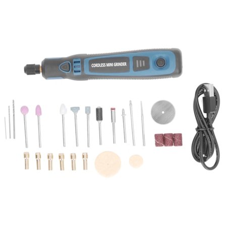 Sähköinen hiomakynä 3 nopeutta Langaton pyörivä työkalu Hiontaan Poraus Kiillotus Kaiverrus DIY-projekteihin