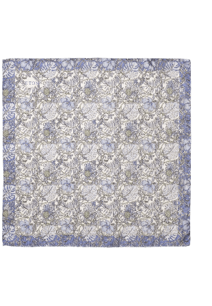 Eton Oxford-bröstnäsduk I Siden Kostymtillbehör Herr Blå ONESIZE