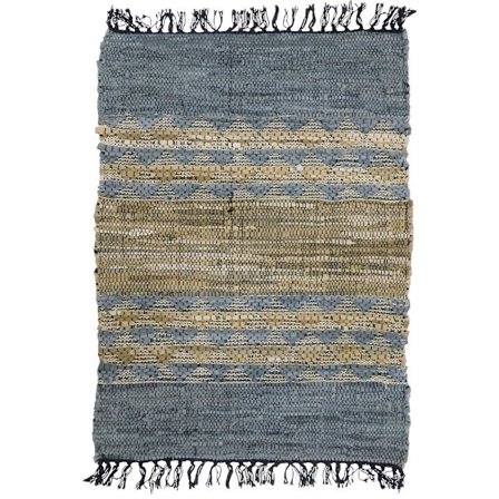 Lattiamatto 60x90cm Nahka Beige Harmaa