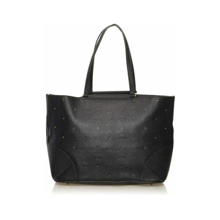 MCM Pre-owned, Pre-owned Tote Bags Zwart, Dames, Maat:ONE Size