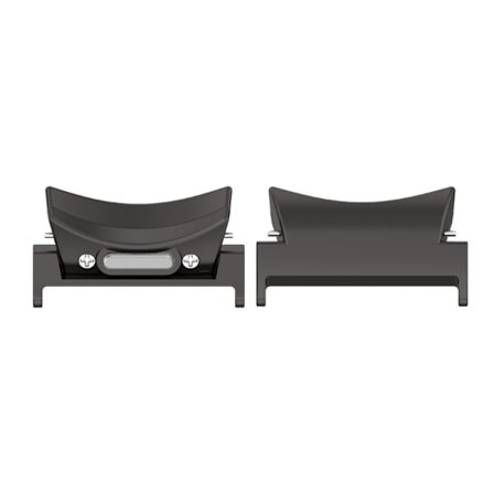 2 kpl Kellon Ranneke Liitin Watch 6/6 5/5 pro 22/20mm Vaihto Ruostumaton Teräs Hihna Adapteri Älykellon Lisävaruste