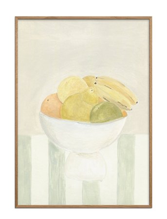 The Poster Club Tpc X Isabelle Vandeplassche - Still Life With Fruit - Multi/patterned - 50X70CM