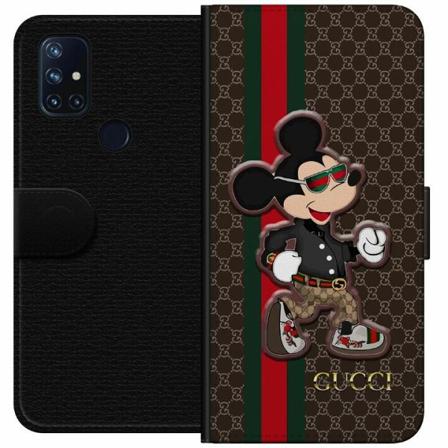 Oneplus Nord N10 5g Plånboksfodral Cc Happy Mouse