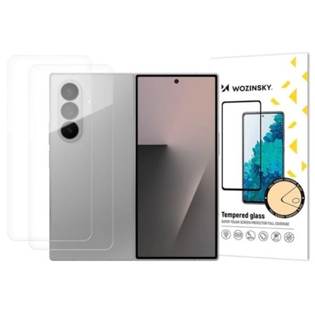 [2-Pack] Wozinsky Galaxy Z Fold 7 Skärmskydd Härdat Glas Full Body - Clear