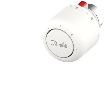 Danfoss Aero 015G4550 Radiatortermostat 7–28 °C, Varme