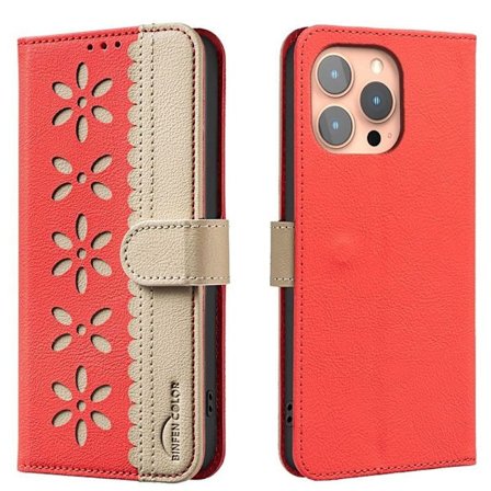 (Til iPhone 12 Pro Max) Binfen Farve PU-Læder Pung Telefon Etui