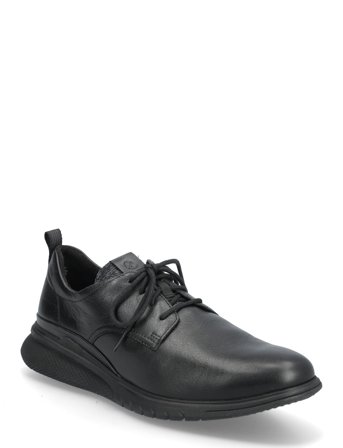 Hush Puppies | Men's Advance Laceup - Bold Black Leather | 45.5