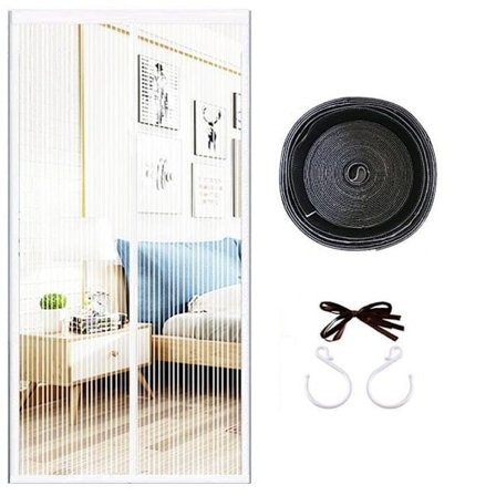 Magnetic myggnät för dörr altandörr