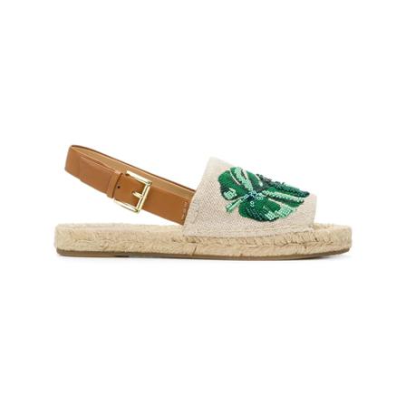 Michael Kors Alpargata fisher Schoenen , Beige , Dames , Maat: 40 EU