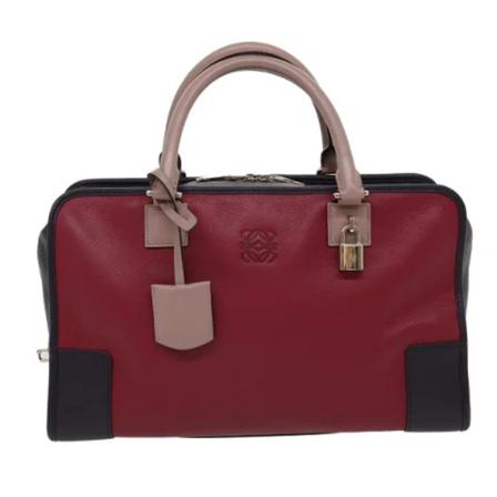 Loewe Pre-owned - Vintage Väskor - Röd - Dam - Storlek: One Size, Dam, Storlek: ONE SIZE