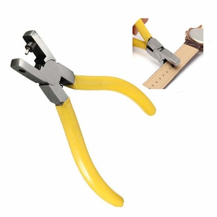 Lærhullmaskin - Enkel hulling - 2 mm runde hull for belter, sadler, stropper, sko, klær osv.