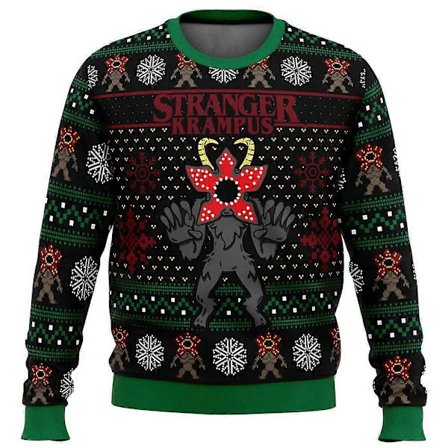 Stranger Things Ruma Jouluneule Lahja Joulupukki Villapaita Miehille 3D Collegepaita Ja Toppi Syksy Ja Talvi