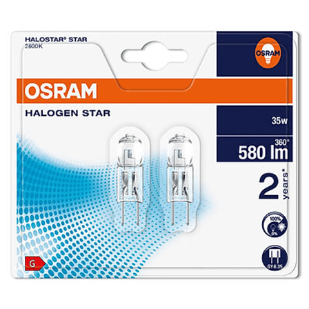 Osram Halostar 64432 12V Gy 2Pk 35W