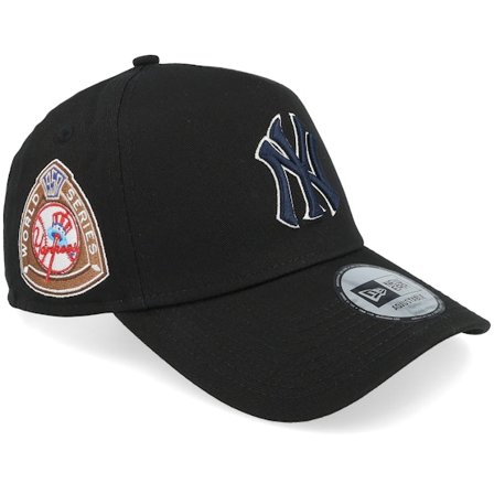 New Era - MLB Musta adjustable Lippis - New York Yankees World Series Black/Navy A-frame Adjustable @ Hatstore