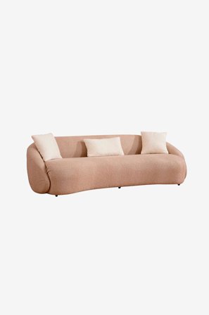 Hanah Home - 3-seters sofa Napoli - Brun - 3-seters sofaer - Fra Homeroom